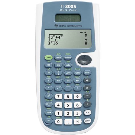 Texas Instrument TI30XA TI-30Xa Scientific Calculator, 10-Digit LCD. 11 4.6 out of 5 Stars. 11 reviews. Free shipping, arrives in 3+ days. Texas Instruments Ti-84 Plus Ce 10-Digit Graphing Calculator, Rose Gold (Other) Add $ 142 49. current price $142.49.